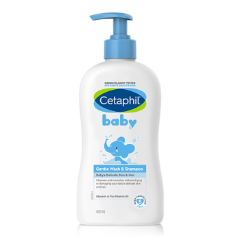 Sữa tắm gội dịu lành cho bé Cetaphil Baby Gentle Wash & Shampoo