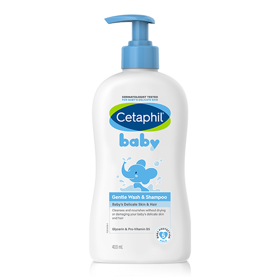 Sữa tắm gội dịu lành cho bé Cetaphil Baby Gentle Wash & Shampoo